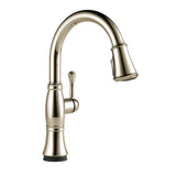 Cassidy Touch Single-Handle Pull-Down Sprayer Kitchen Faucet in Lumicoat Champagne Bronze - Super Arbor