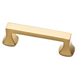 Mandara 5-1/16 in. (128 mm) Center-to-Center Satin Nickel Drawer Pull - Super Arbor