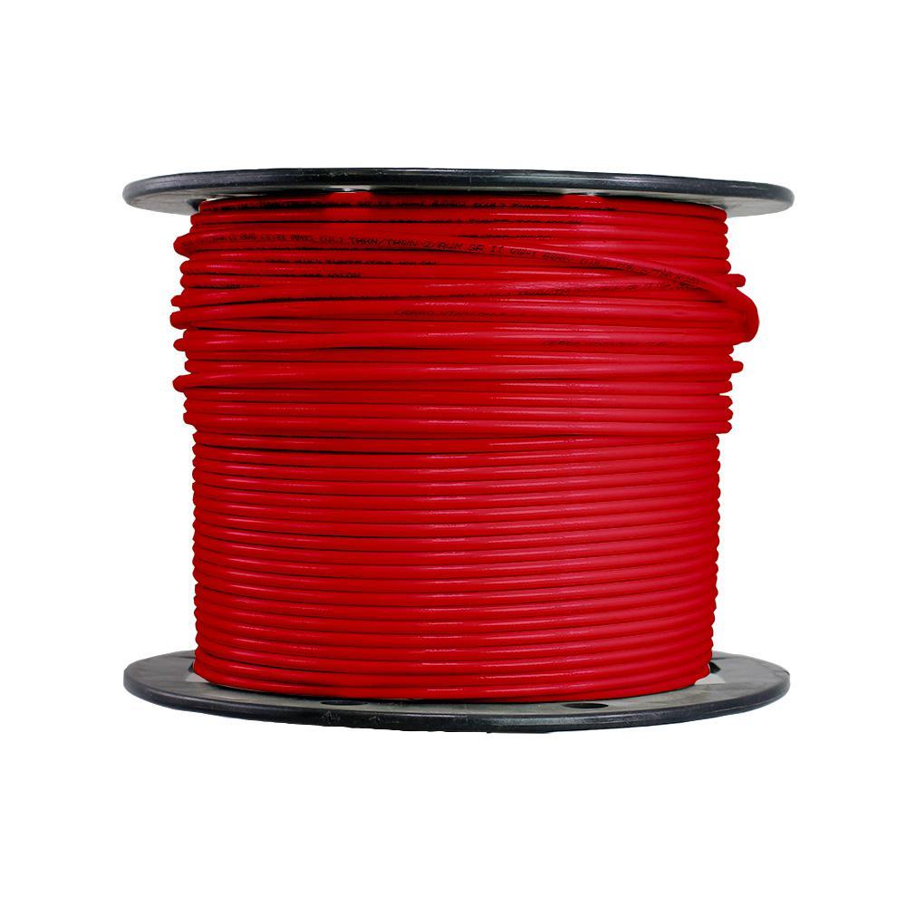 500 ft. 12/1 Red Solid THHN Wire - Super Arbor