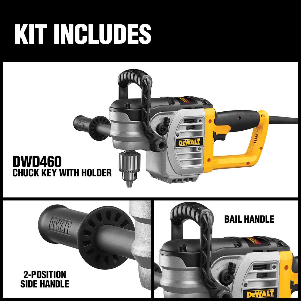 1/2 in. Variable Speed Reversing Stud and Joist Drill with Clutch and Bind-Up Control - Super Arbor