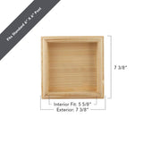 Deckorators 6 in. x 6 in. Newport Classic Cedar Wood Post Cap