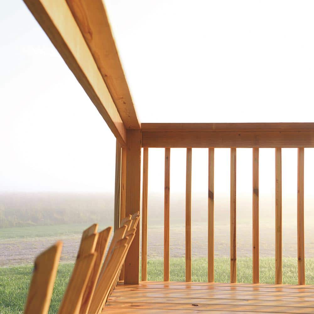 8-Step Pressure-Treated Cedar-Tone Pine Stair Stringer