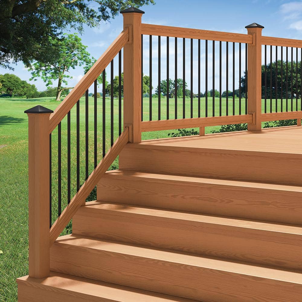 ProWood 4-Step Pressure-Treated Cedar-Tone Pine Stair Stringer