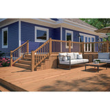 ProWood 6-Step Pressure-Treated Cedar-Tone Pine Stair Stringer
