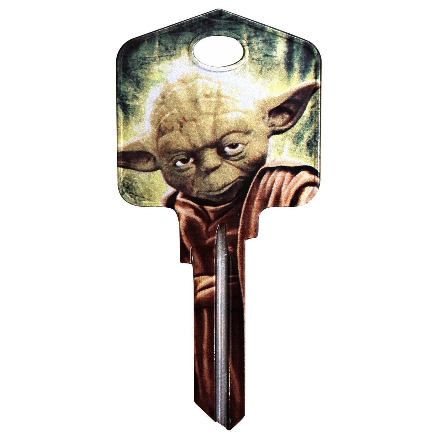 Hillman Star Wars Yoda House/Padlock Universal Key Blank, Single (KW1/10)