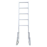 Extreme Max Flip-Up Dock Ladder - 5-Step - Super Arbor