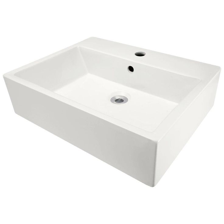MR Direct Porcelain Vessel Sink in White