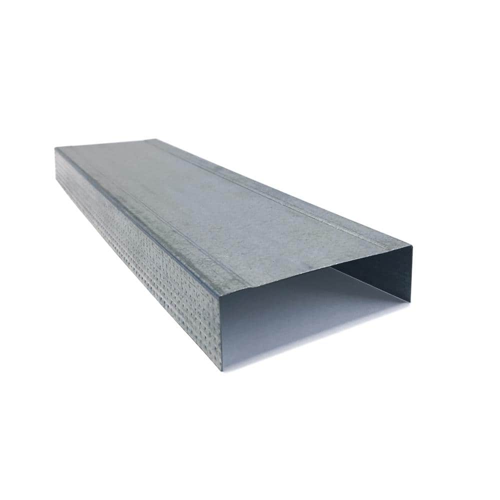 CEMCO 50KSI 20EQ (18MIL) Viper Track Metal Wall Framing Studs 3 5/8 ft. x 1 1/4 ft. x 10 ft.