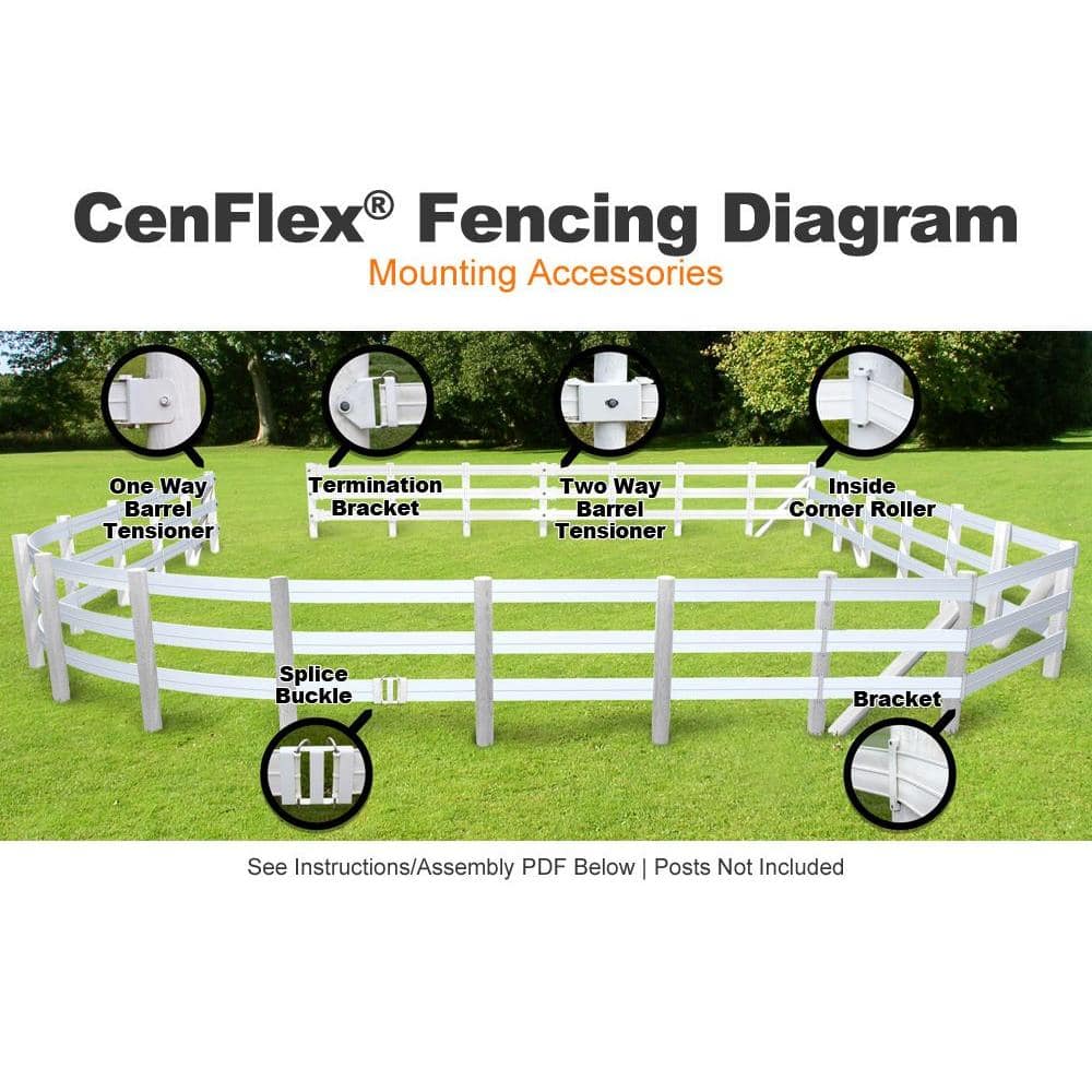 CenFlex Black Single Barrel Tensioner