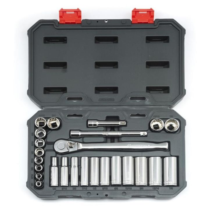 Crescent 25-PC 3/8-in Dr Std and Deep SAE MTS
