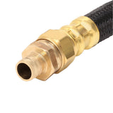 3/4 in. FIP x 3/4 in. Nominal PEX Barb x 18 in. Polymer Braided Water Heater Connector (0.57 in. I.D.) - Super Arbor