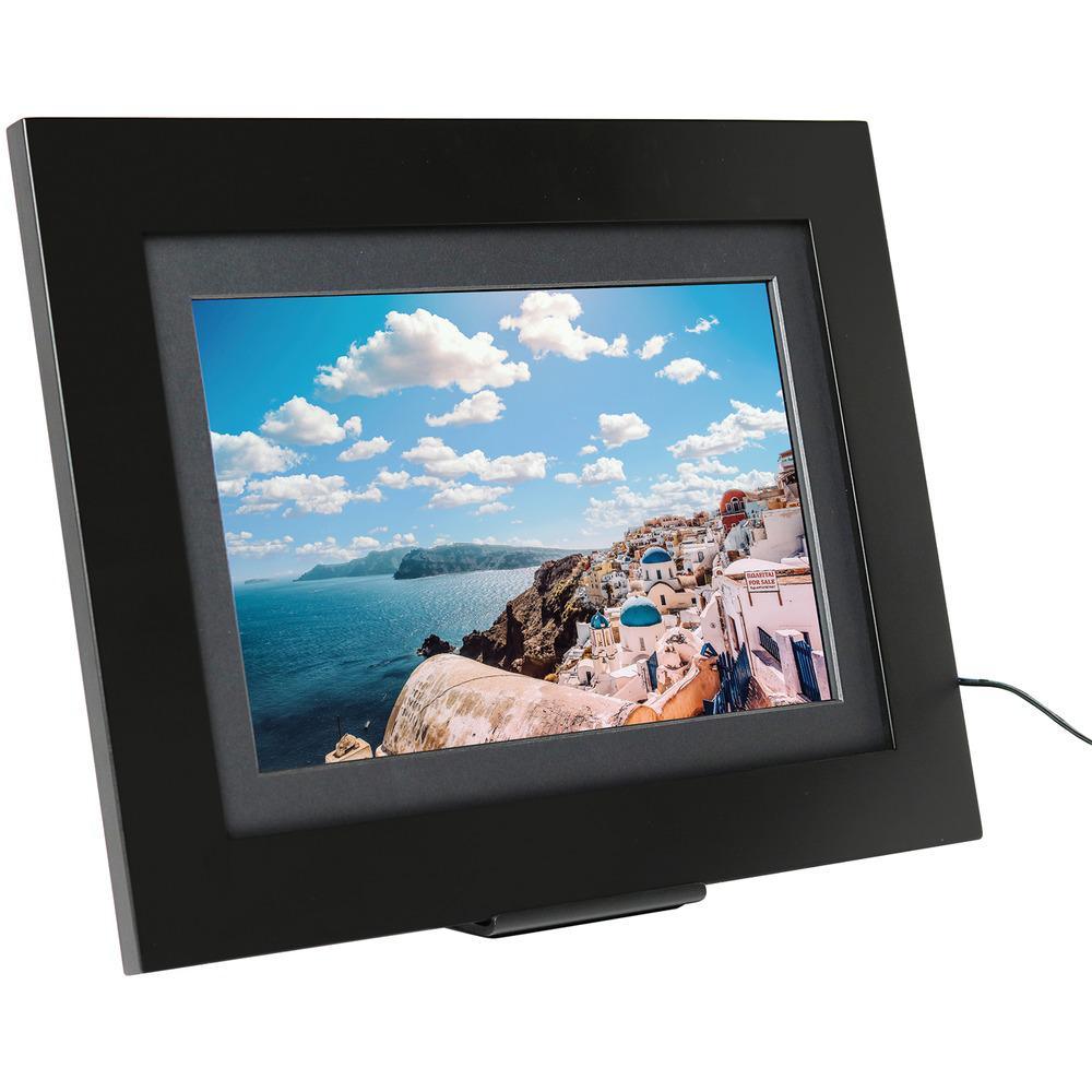 10.1 in. PhotoShare Social Network Frame in Black - Super Arbor