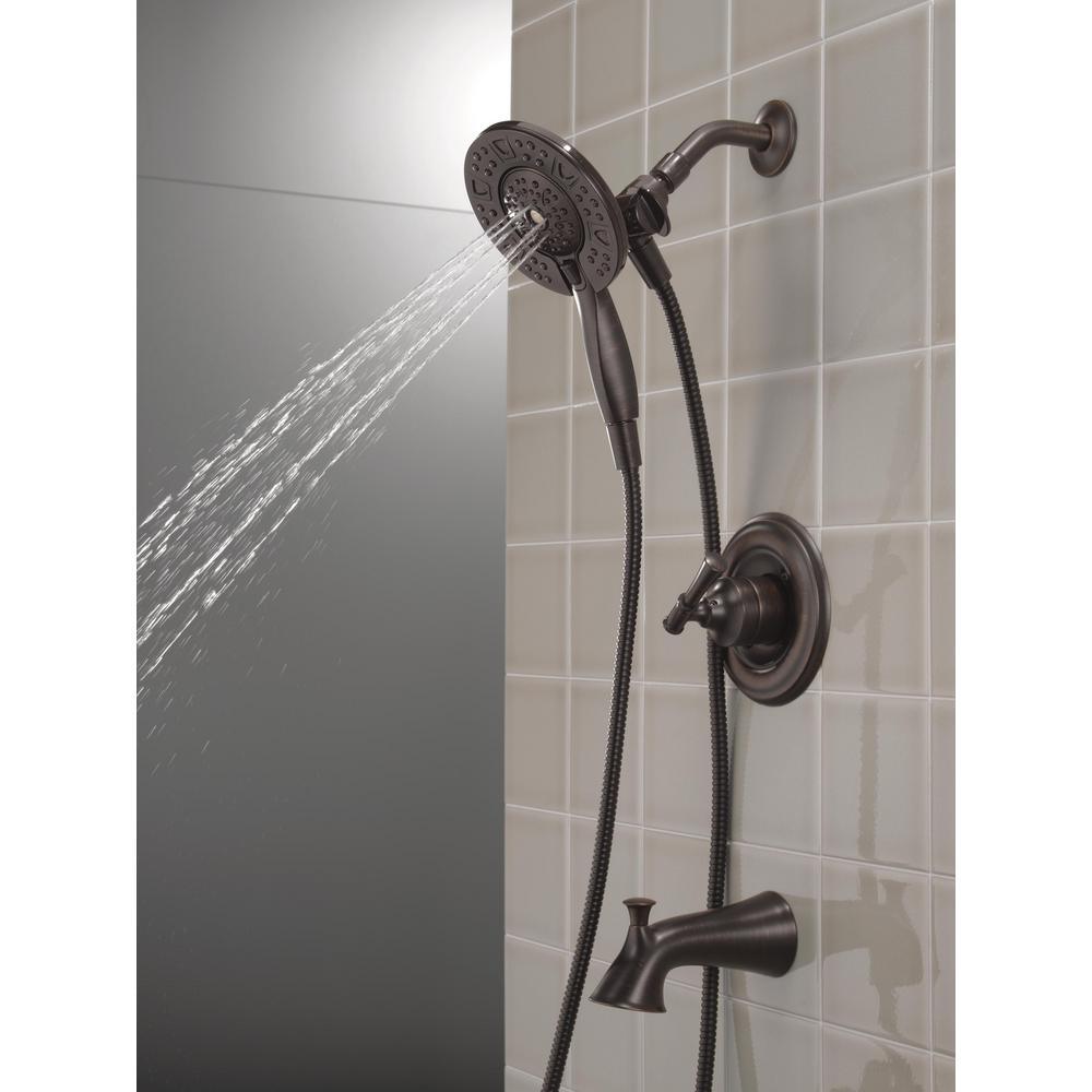 Chamberlain In2ition Single-Handle 4-Spray Tub and Shower Faucet in Venetian Bronze (Valve Included) - Super Arbor