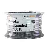 500 ft. 14/19 Black Stranded THHN Cable - Super Arbor
