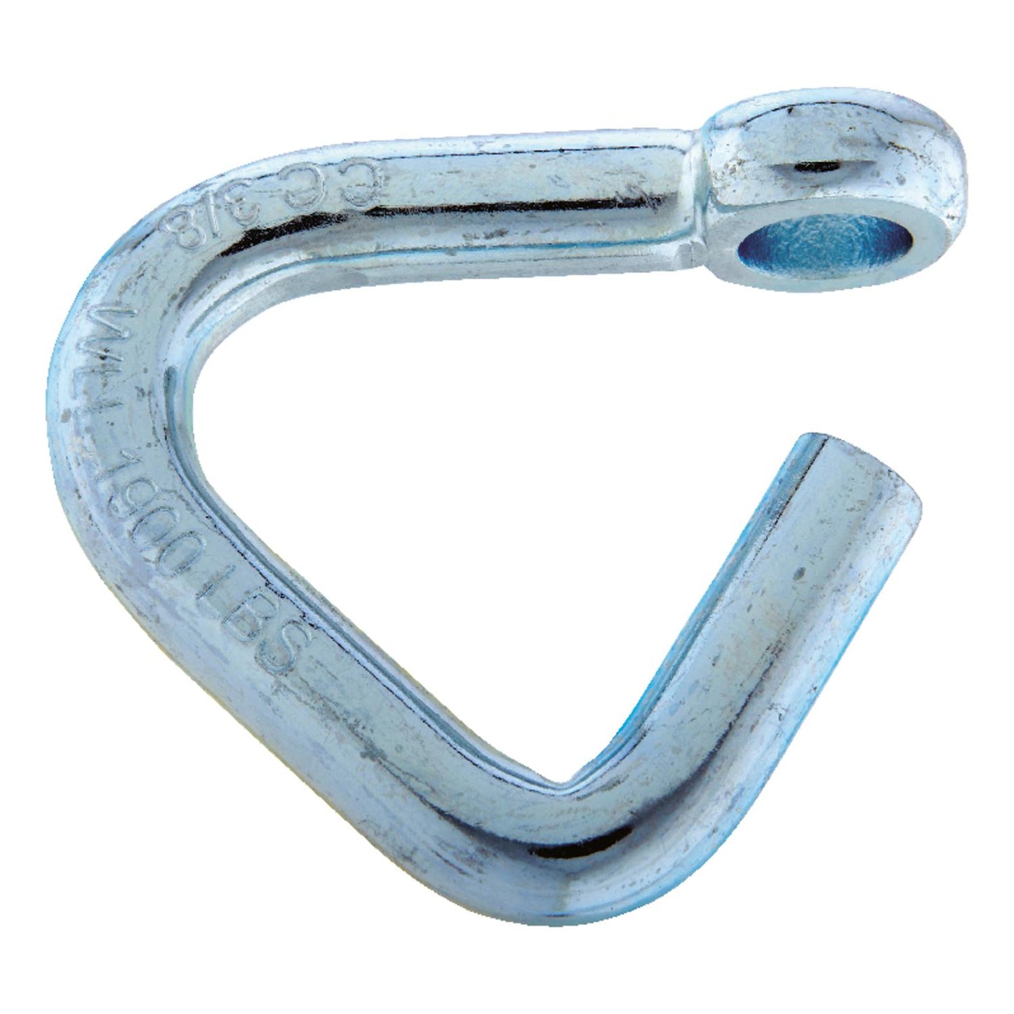 Campbell Zinc-Plated Mild Steel Cold Shut, 1900 lb WLL, 3/8 in Eye