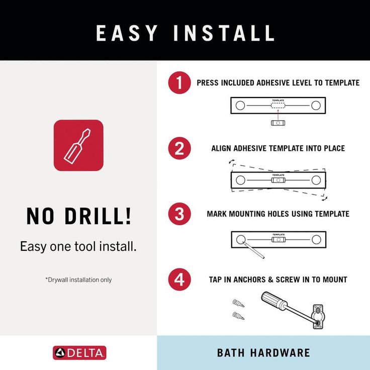 Delta Ashlyn 24-in Brilliance Stainless Steel Wall Mount Single Towel Bar