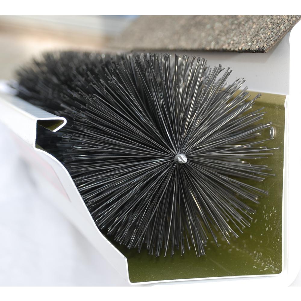 Standard 5 in. - 6 ft. Pack Max-Flow Filter Brush Gutter Guard - Super Arbor