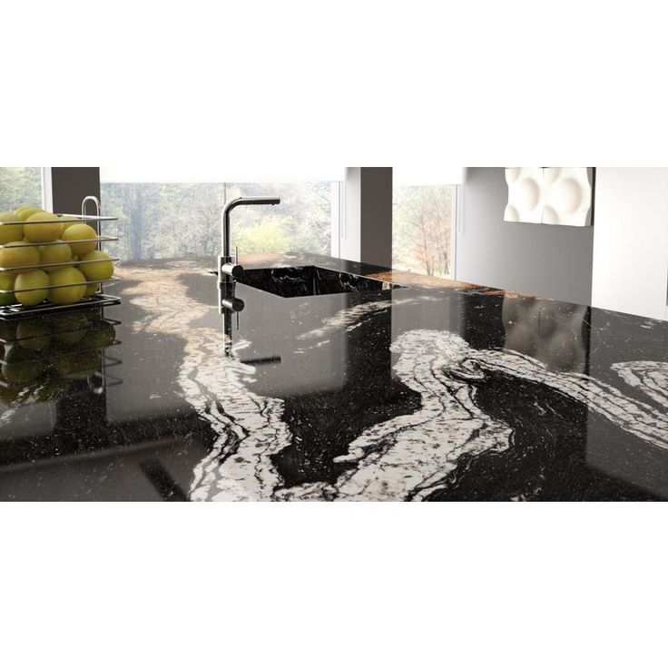 SenSa Polished Granite Kitchen Countertop Sample