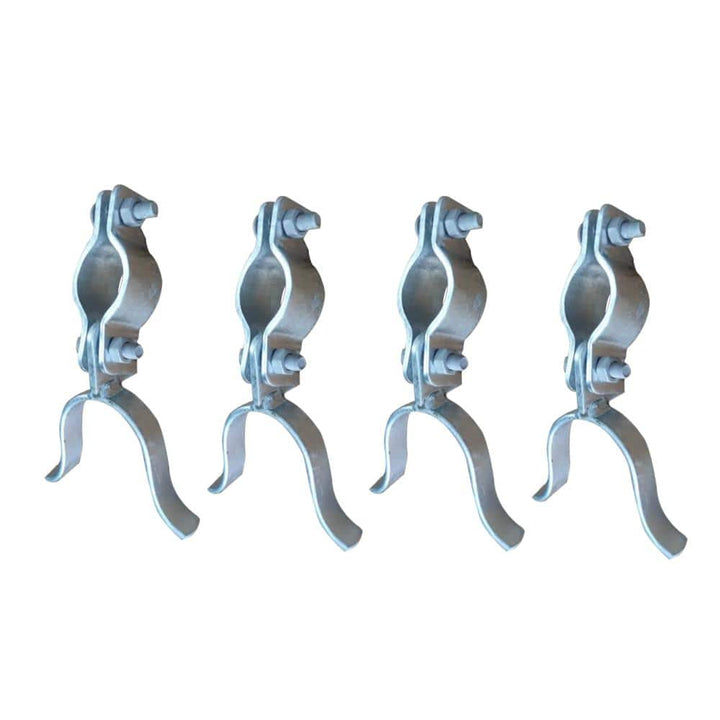 2-3/8 in. Chain Link Fence Gate Post Hinge Hardware Set (4-Set)