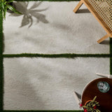 Ivy Hill Tile LithoTech 23.62 in. x 47.24 in. x 0.78 in. Chalk White Matte Porcelain Floor Paver Tile (7.74 sq. ft./Each)