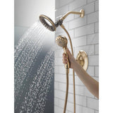Delta Linden In2ition 2-in-1 1-Handle Shower Faucet Trim in Champagne Bronze (Valve Not Included)