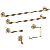 Delta Trinsic Champagne Bronze Wall-Mount Open Towel Ring, 5.68 x 6.40 in.