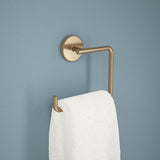 Delta Trinsic Champagne Bronze Wall-Mount Open Towel Ring, 5.68 x 6.40 in.