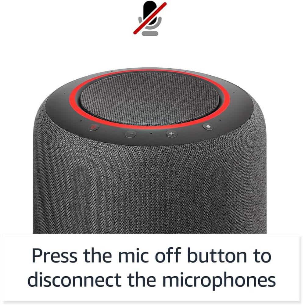 Amazon Echo Studio Smart Speaker with Alexa in Charcoal