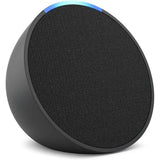 Amazon Echo Pop (1st Gen, 2023 Release) Full Sound Compact Smart Speaker with Alexa, Charcoal