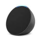 Amazon Echo Pop (1st Gen, 2023 Release) Full Sound Compact Smart Speaker with Alexa, Charcoal