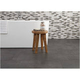 Marazzi Eclectic Vintage Charcoal Concrete 12 in. x 12 in. Porcelain Floor and Wall Tile (14.55 sq. ft. / case)