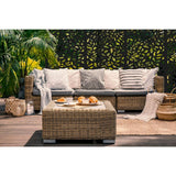 DESIGN VU Evergreen 6 ft. x 3 ft. Charcoal Recycled Polymer Decorative Screen Panel, Wall Decor and Privacy Panel