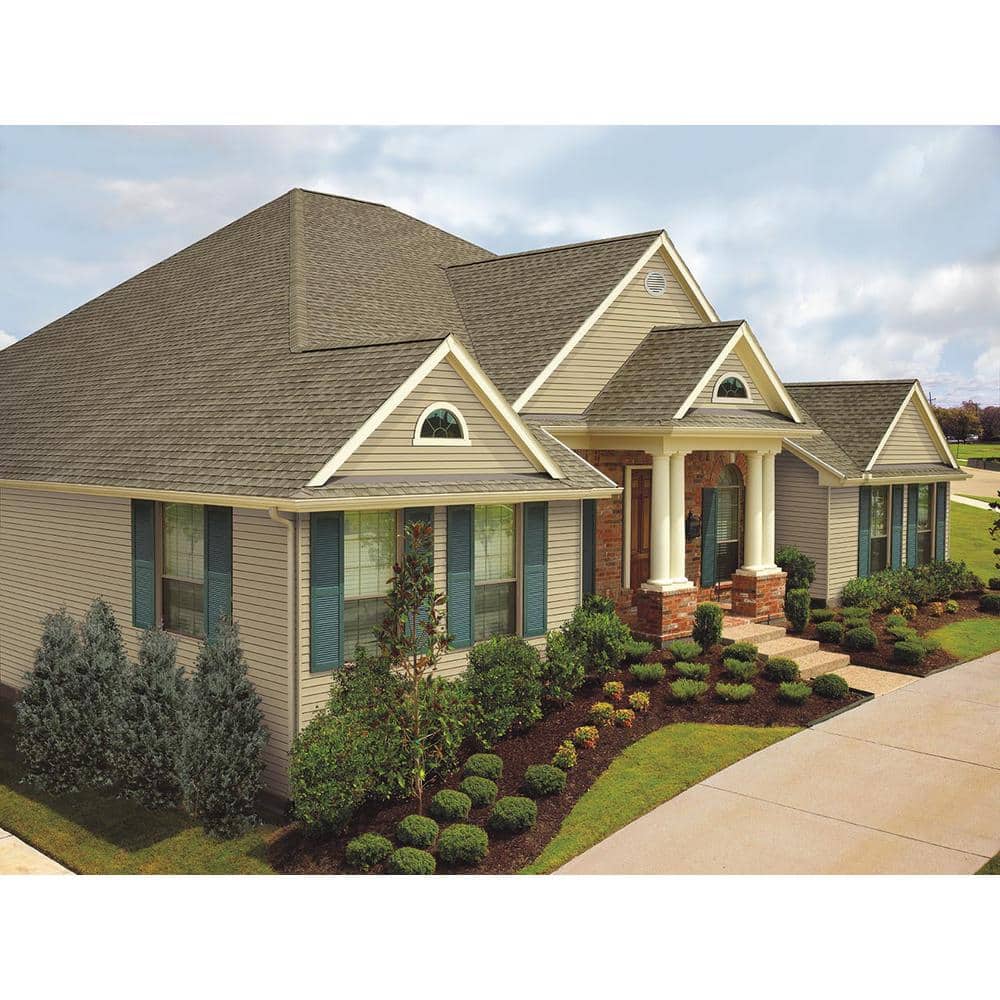 GAF Timberline Natural Shadow Charcoal Algae Resistant Architectural Shingles
