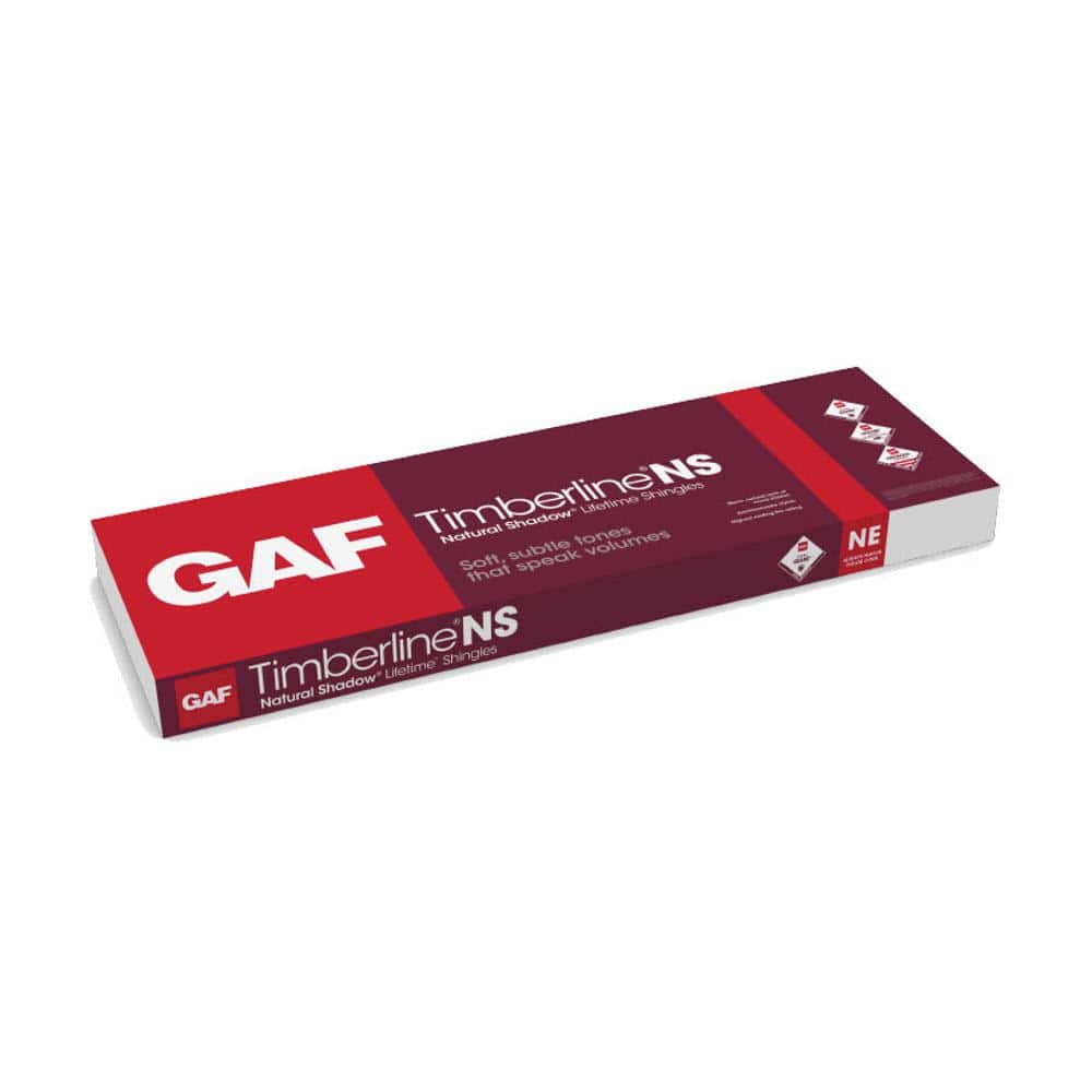 GAF Timberline Natural Shadow Charcoal Algae Resistant Architectural Shingles