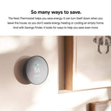 Google Nest Thermostat - Smart Programmable Wi-Fi Thermostat - Charcoal