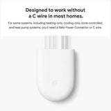 Google Nest Thermostat - Smart Programmable Wi-Fi Thermostat - Charcoal