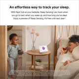 Google Nest Hub 2nd Gen Smart Home Speaker and 7" Display in Charcoal with Defiant Smart HubSpace Plug with 1 Outlet (2-Pack)