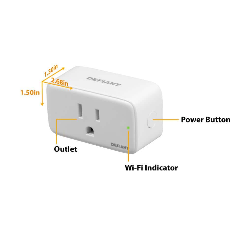 Google Nest Hub 2nd Gen Smart Home Speaker and 7" Display in Charcoal with Defiant Smart HubSpace Plug with 1 Outlet (2-Pack)