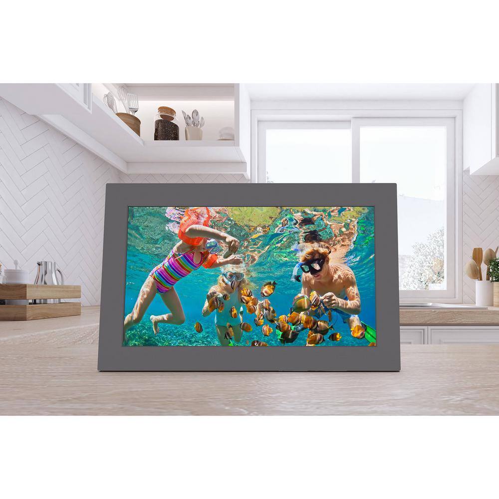 Netgear Meural 15.6" Smart WiFi Photo Frame for Photography, Art & NFT - Charcoal Gray