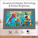 Netgear Meural 15.6" Smart WiFi Photo Frame for Photography, Art & NFT - Charcoal Gray