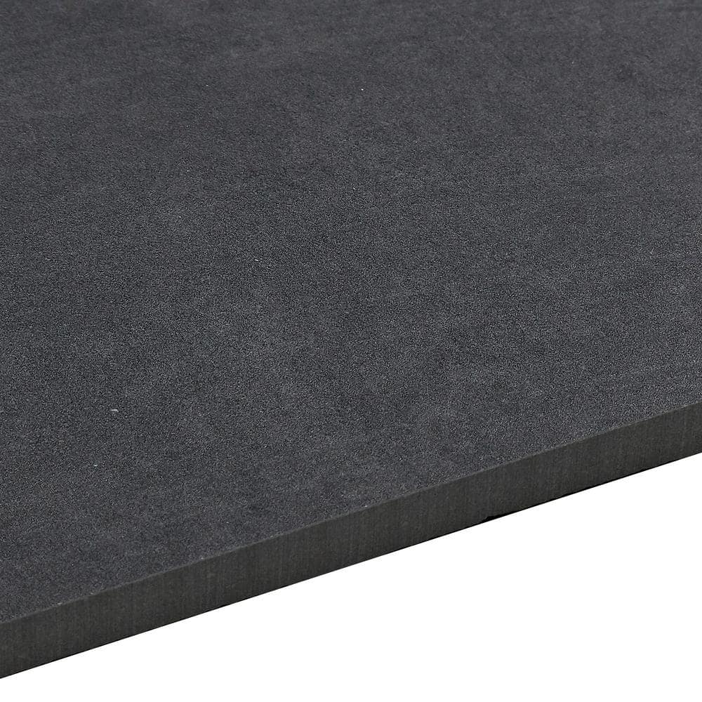 MSI Metro Charcoal 12 in. x 24 in. Matte Porcelain Floor and Wall Tile (16 sq. ft. per case)