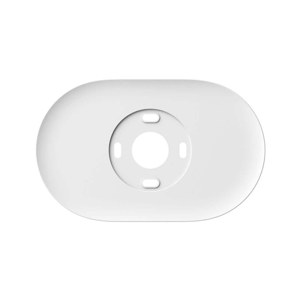 Google Nest Thermostat - Smart Programmable Wi-Fi Thermostat Charcoal and Nest Thermostat Trim Kit Snow