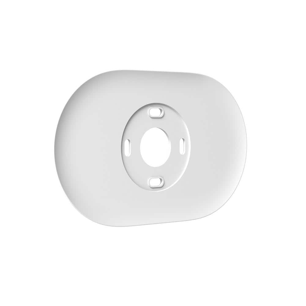 Google Nest Thermostat - Smart Programmable Wi-Fi Thermostat Charcoal and Nest Thermostat Trim Kit Snow