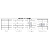 Pavestone Holland 7.87 in L x 3.94 in W x 2.36 in H 60 mm Chattanooga Sandstone Concrete Paver (480-Pieces/103 sq. ft./Pallet)