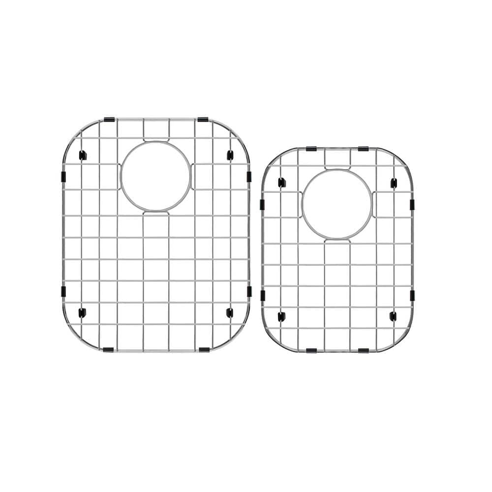 CHESHIRE 2-Piece Stainless Steel Bottom Grid for Sink 60/40 Splits - Model HCH-GR-64