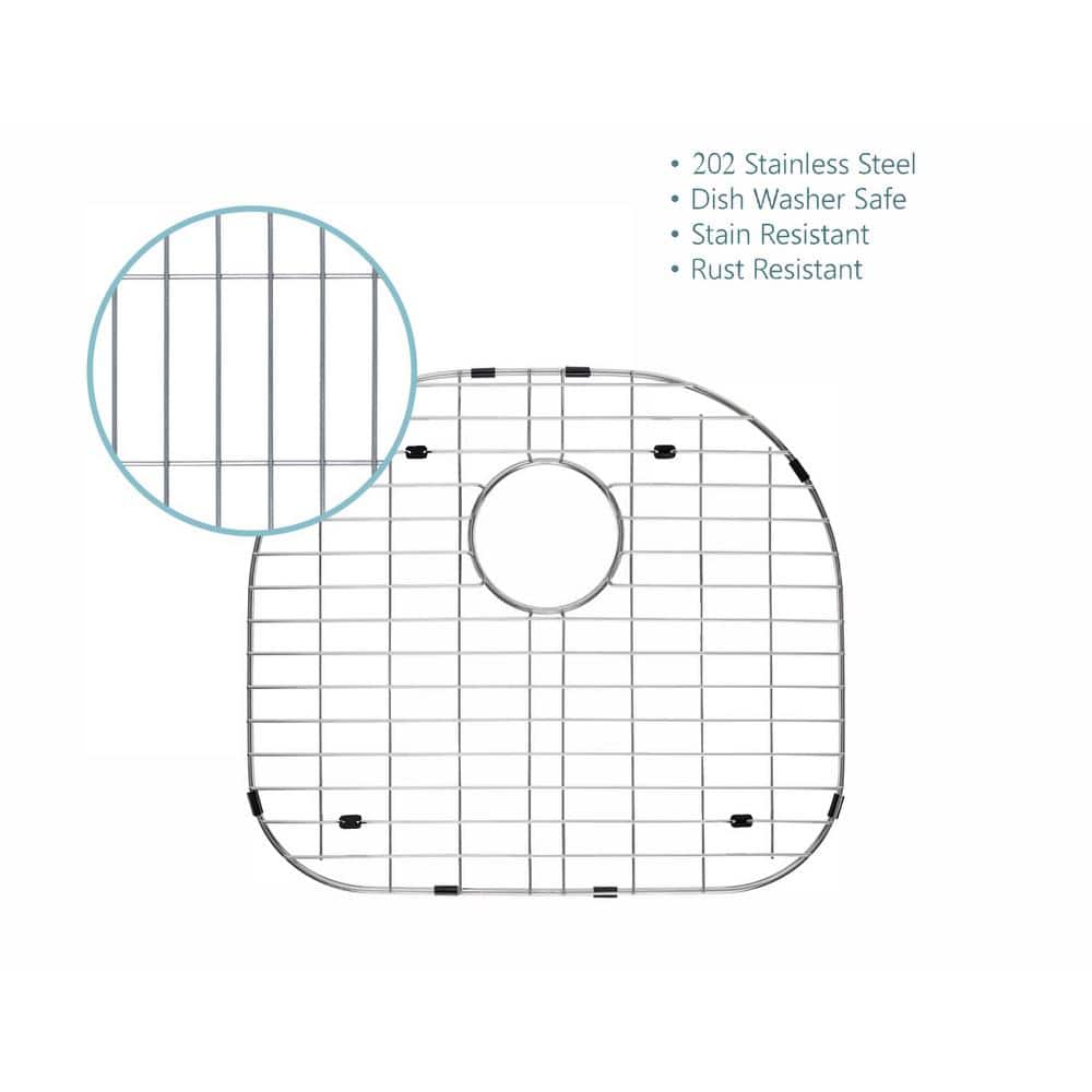 CHESHIRE 18.7 in. x 16.5 in. Stainless Steel Bottom Grid