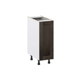 Lincoln 12 in. W x 34.5 in. H x 24 in. D Chestnut Solid Wood Assembled PullOut Left Spice Rack Kitchen Cabinet