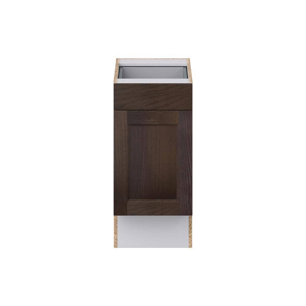 J COLLECTION Lincoln Chestnut Solid Wood Assembled 15 in. W x 32.5 in. H x 23.75 in. D Accessible ADA Base Cabinet with 1 Drawer