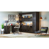 J COLLECTION Lincoln Chestnut Solid Wood Assembled 24 in. W x 30 in. H x 21 in. D Accessible ADA Vanity Base Cabinet