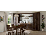 J COLLECTION Lincoln Chestnut Solid Wood Assembled 24 in. W x 34.5 in. H x 21 in. D Vanity Drawer Base Cabinet with 3Drawers